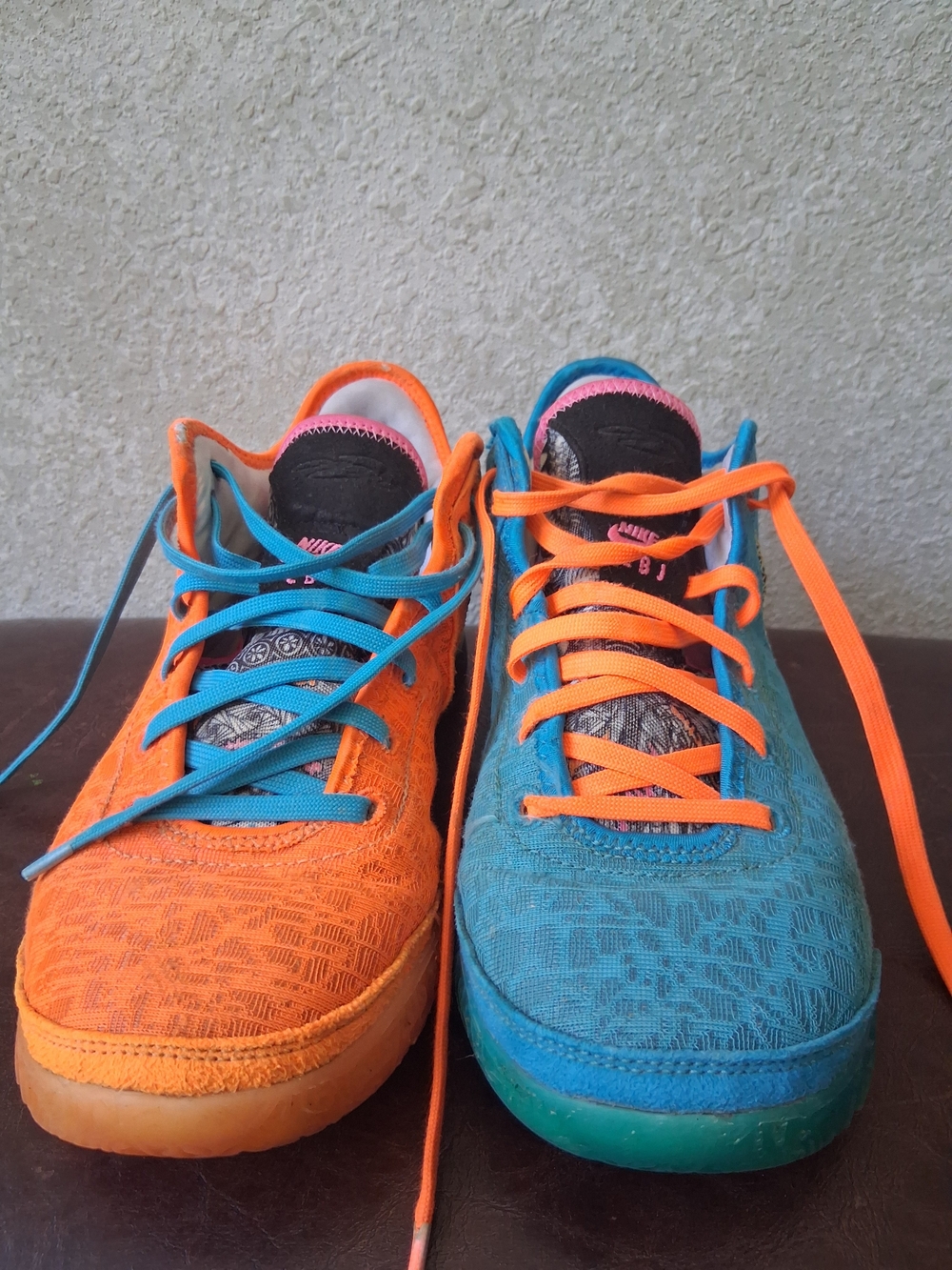 Nike Zoom LeBron NXXT Gen EP "I Promise" Orange Blue Sneakers